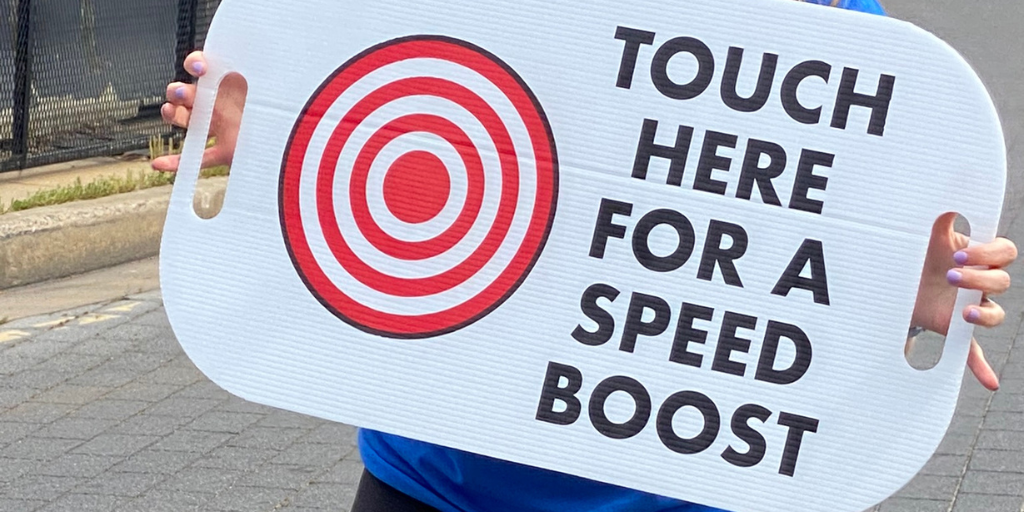 Our speed was not boosted
